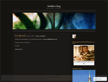 Tablet Screenshot of freddieisnice.wordpress.com