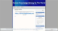 Desktop Screenshot of harmiprasetyo.wordpress.com
