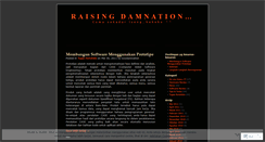 Desktop Screenshot of iyozdamnation.wordpress.com
