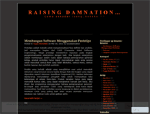 Tablet Screenshot of iyozdamnation.wordpress.com