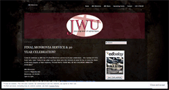 Desktop Screenshot of jwuministries.wordpress.com