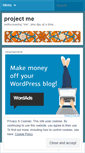 Mobile Screenshot of mymeproject.wordpress.com
