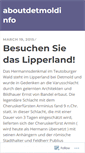 Mobile Screenshot of aboutdetmoldinfo.wordpress.com