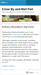 Mobile Screenshot of closebywellfed.wordpress.com