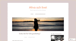 Desktop Screenshot of aliva.wordpress.com