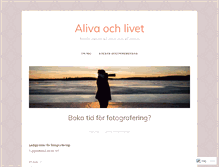 Tablet Screenshot of aliva.wordpress.com