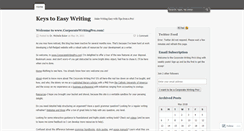 Desktop Screenshot of corporatewritingpro.wordpress.com
