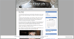 Desktop Screenshot of greytlife.wordpress.com