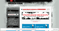 Desktop Screenshot of fogliazza.wordpress.com