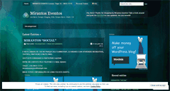 Desktop Screenshot of mirantoseventos.wordpress.com