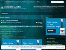 Tablet Screenshot of mirantoseventos.wordpress.com