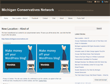 Tablet Screenshot of michiganconservatives.wordpress.com