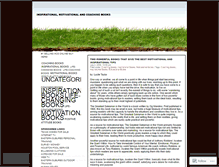 Tablet Screenshot of inspirationalmotivationalbooks.wordpress.com