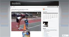 Desktop Screenshot of desarrollomotor.wordpress.com