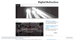 Desktop Screenshot of digitalrefraction.wordpress.com