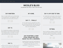 Tablet Screenshot of nicoleaparry.wordpress.com