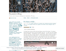 Tablet Screenshot of pacatatu.wordpress.com