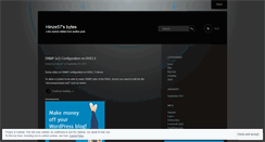 Desktop Screenshot of hinzebytes.wordpress.com