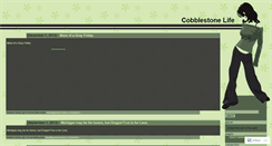 Desktop Screenshot of cobblestonelife.wordpress.com