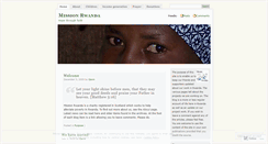 Desktop Screenshot of missionrwanda.wordpress.com
