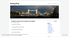Desktop Screenshot of pinkii0612.wordpress.com