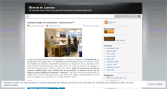 Desktop Screenshot of historiadeamerica.wordpress.com