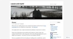 Desktop Screenshot of cassieandmark.wordpress.com