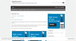 Desktop Screenshot of digitalsecularist.wordpress.com