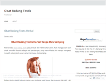 Tablet Screenshot of obatradangtestis995.wordpress.com