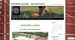 Desktop Screenshot of clubatleticocorrales.wordpress.com