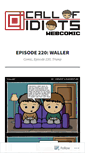 Mobile Screenshot of callofidiots.wordpress.com