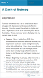 Mobile Screenshot of nutmeggera.wordpress.com