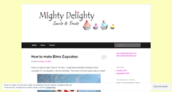 Desktop Screenshot of mightydelighty.wordpress.com