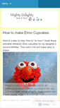 Mobile Screenshot of mightydelighty.wordpress.com