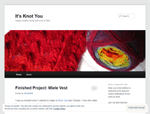 Tablet Screenshot of itsknotyou.wordpress.com