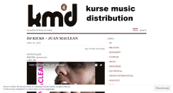 Desktop Screenshot of kursemusic.wordpress.com