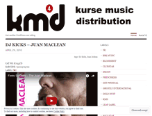 Tablet Screenshot of kursemusic.wordpress.com