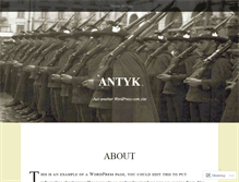 Tablet Screenshot of antyk.wordpress.com