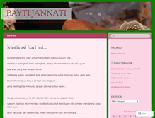 Tablet Screenshot of nurakhilla.wordpress.com