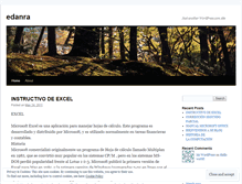 Tablet Screenshot of edanra.wordpress.com