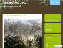 Tablet Screenshot of bonitavida.wordpress.com