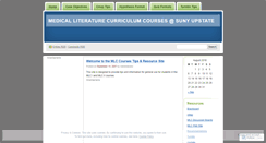 Desktop Screenshot of medlitupstate.wordpress.com
