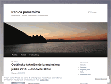 Tablet Screenshot of irenicapametnica.wordpress.com