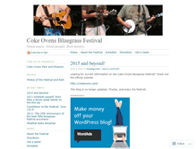 Tablet Screenshot of cokeovensbluegrass.wordpress.com