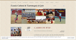 Desktop Screenshot of escuelataurinadejaen.wordpress.com