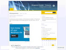 Tablet Screenshot of pistas.wordpress.com