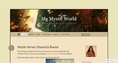 Desktop Screenshot of mymysticworld.wordpress.com