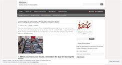 Desktop Screenshot of lsbuisoc.wordpress.com