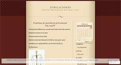 Desktop Screenshot of jubilaciones.wordpress.com