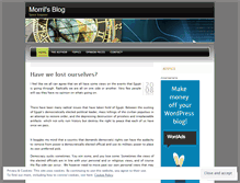 Tablet Screenshot of morril.wordpress.com